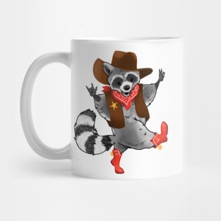 Roosevelt Raccoon is a Cowboy! Mug